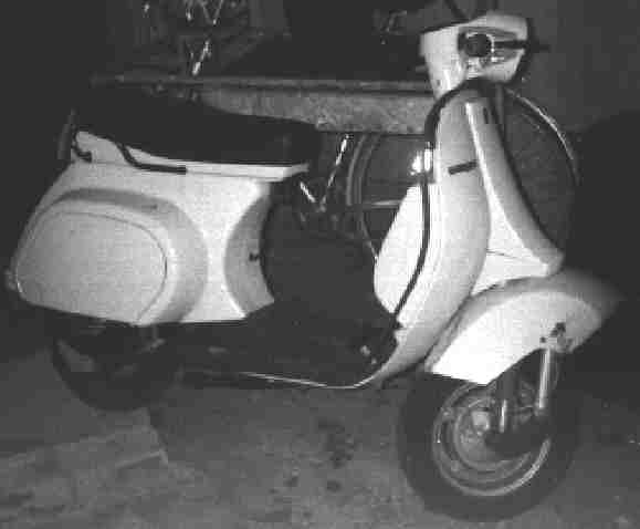 Unfall Vespa
